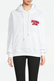 Moschino Cotton Sweatshirt in White