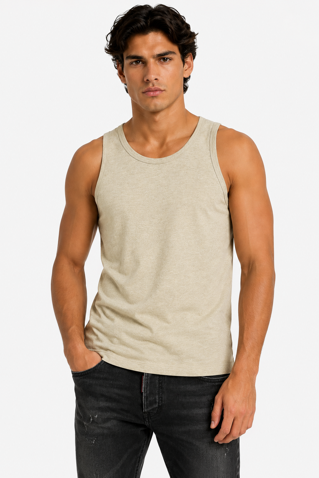 Dsquared2 Mens Tank Top in Green