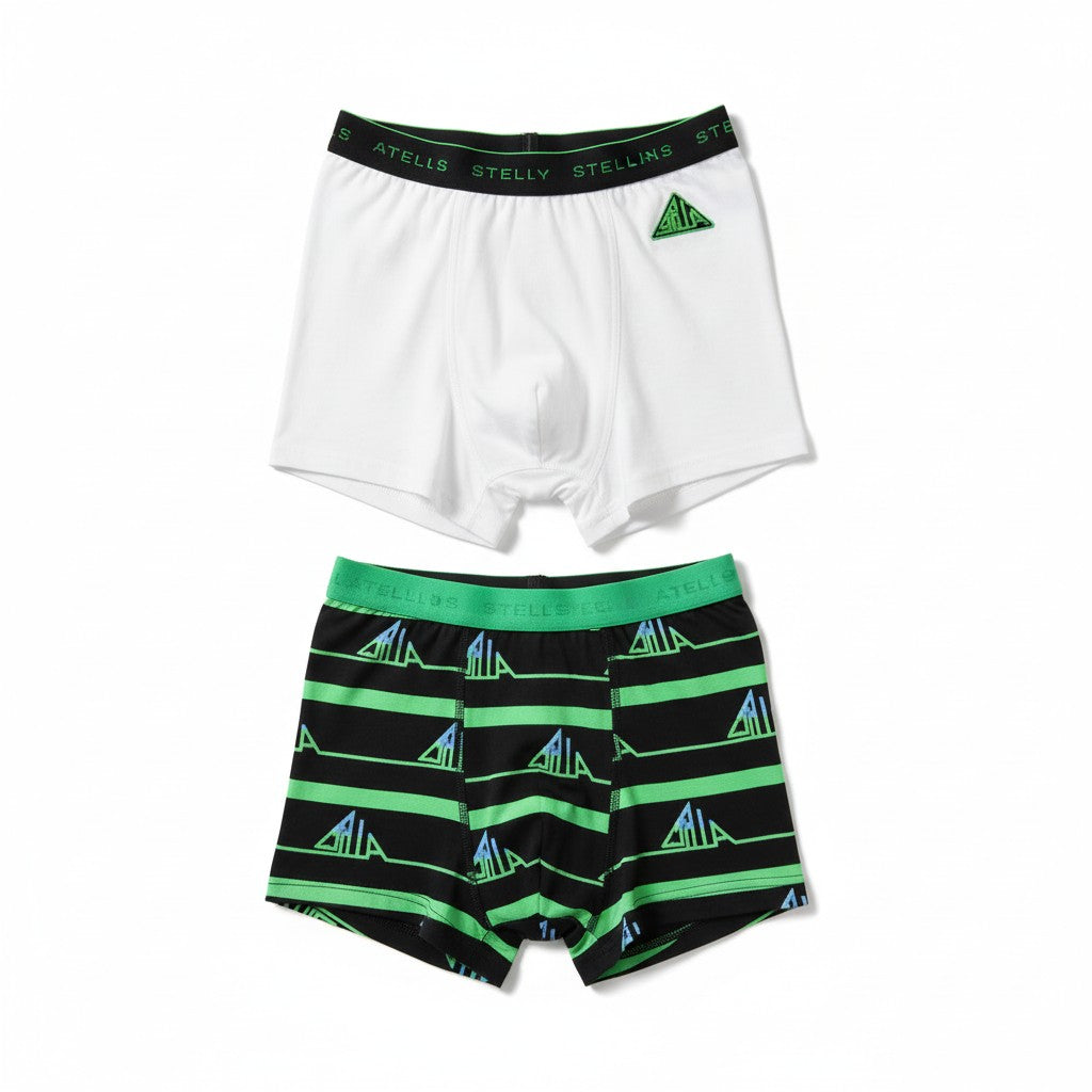 Stella Mccartney Boys Stripes Boxer Set