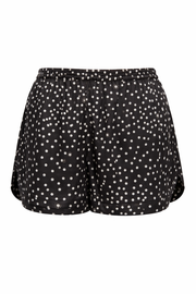 Stella McCartney Womens Silk Pajama Shorts in Black