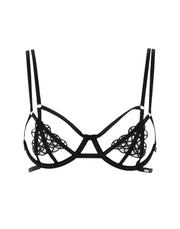 Bluebella Women's Lace Logo Bra