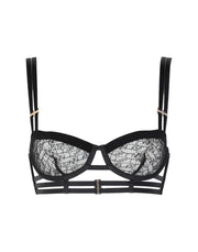Bluebella Women's Lace Logo Bra