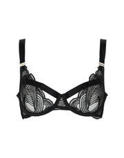 Bluebella Women's Lace Logo Bra
