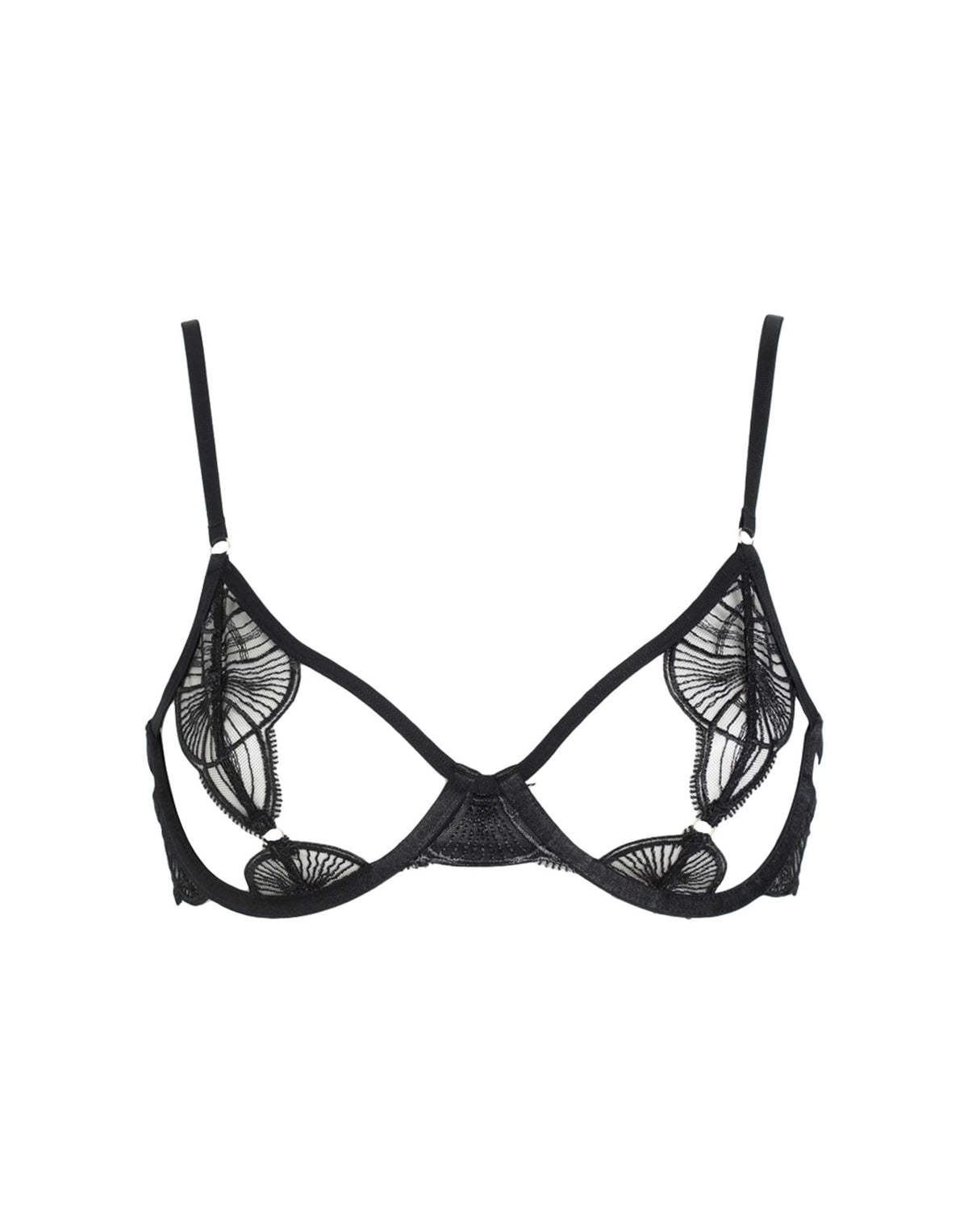 Bluebella Women's Lace Logo Bra