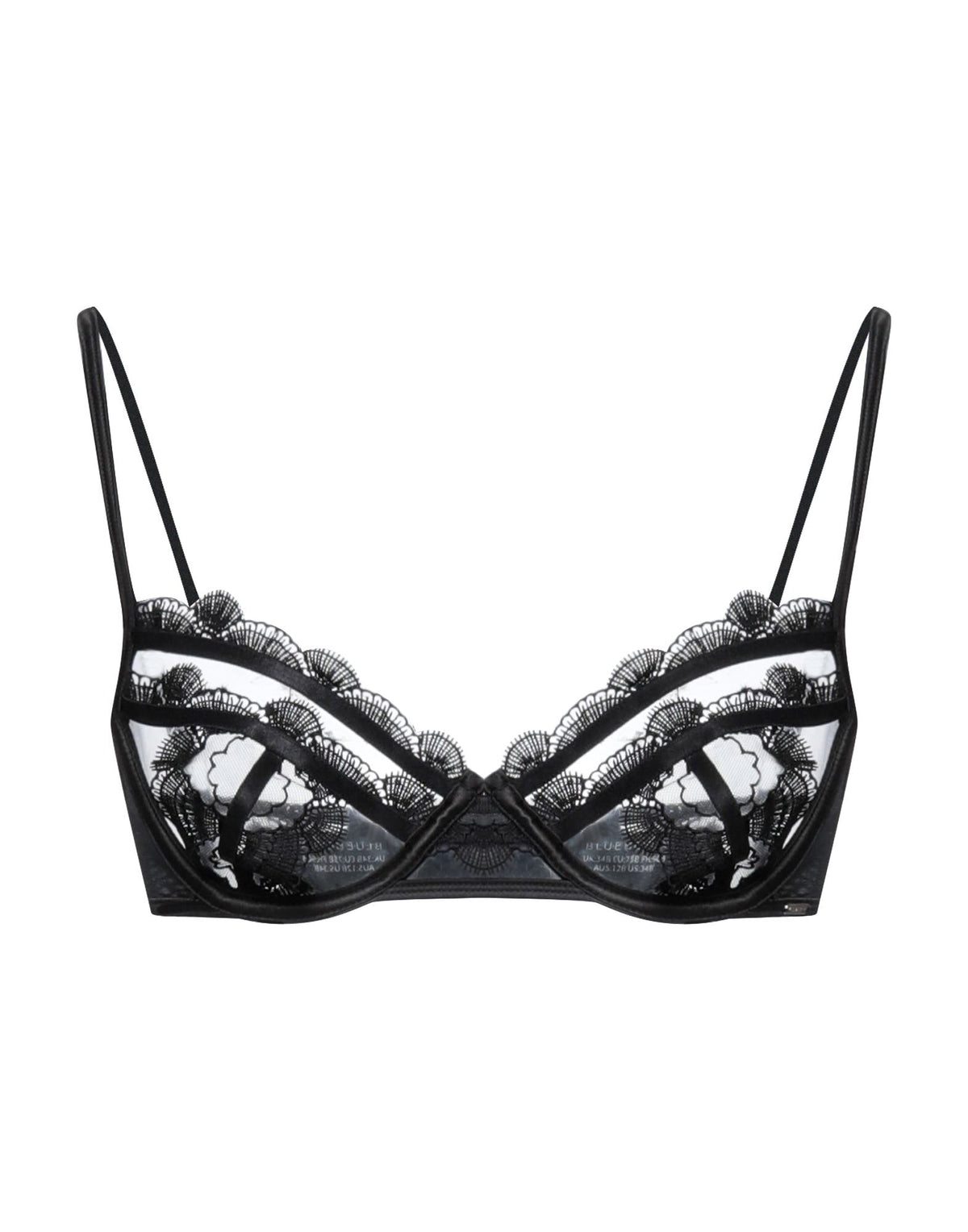 Bluebella Women's Lace Logo Bra