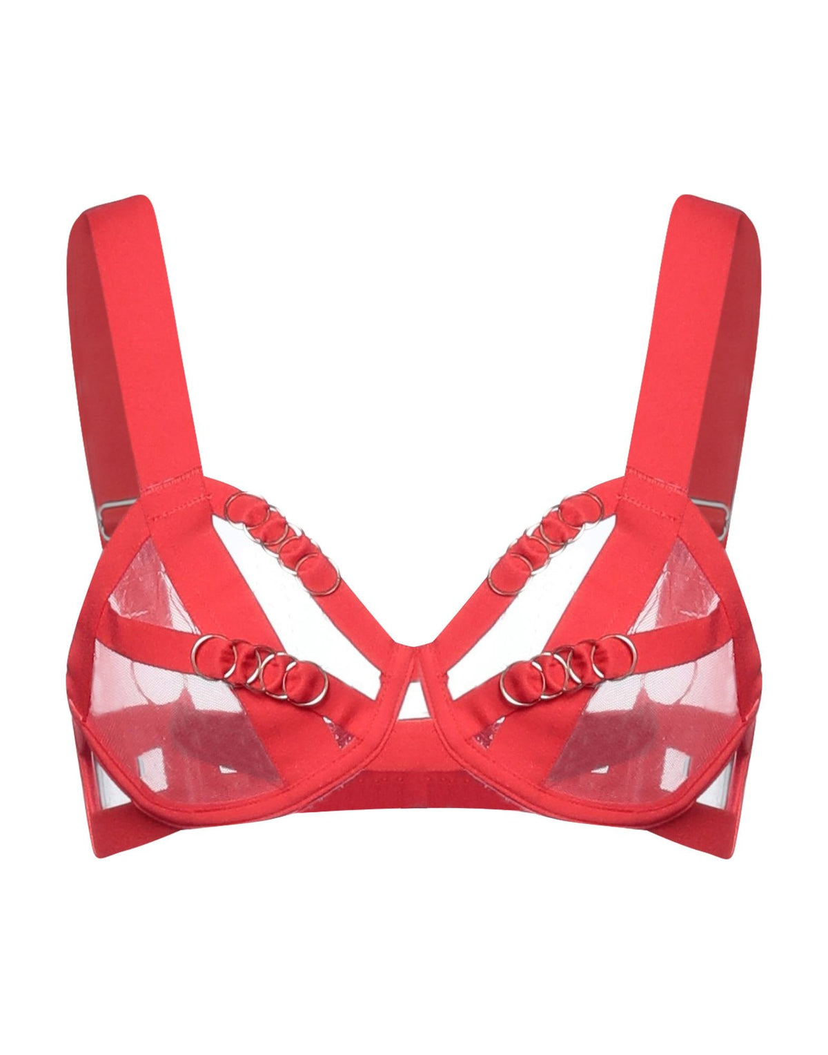 Bluebella Women's Tulle Logo Bra