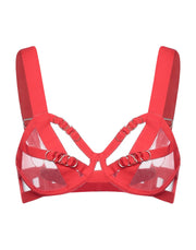 Bluebella Women's Tulle Logo Bra