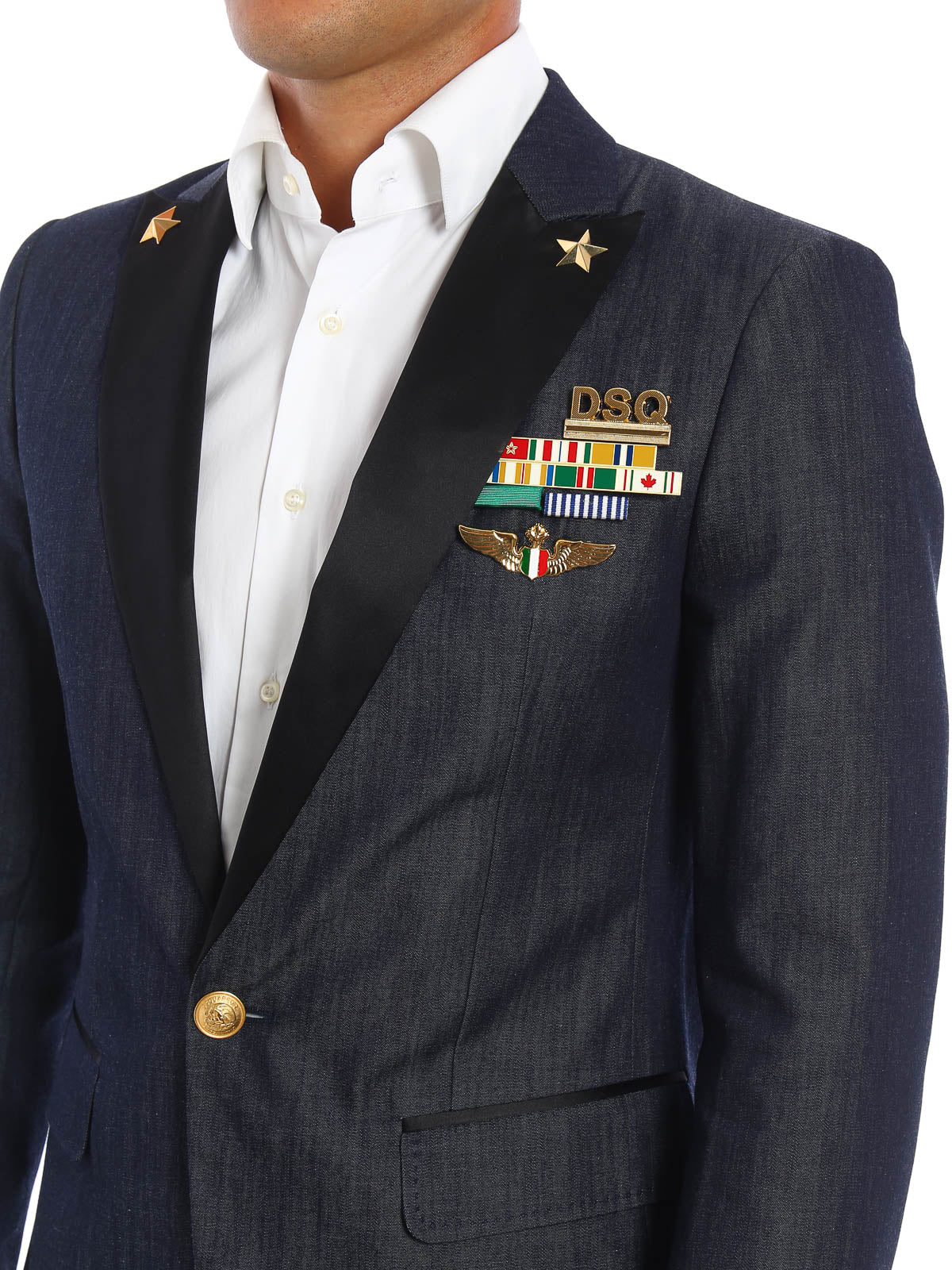 Dsquared2 Men's Blazer in Blue