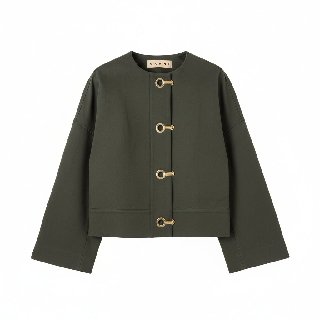 Marni Womens Coat in Green