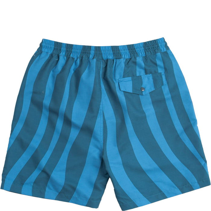 Parra Mens Waves Swim Short Blue