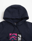 Para Men's Blue Block Tremors Hoodie