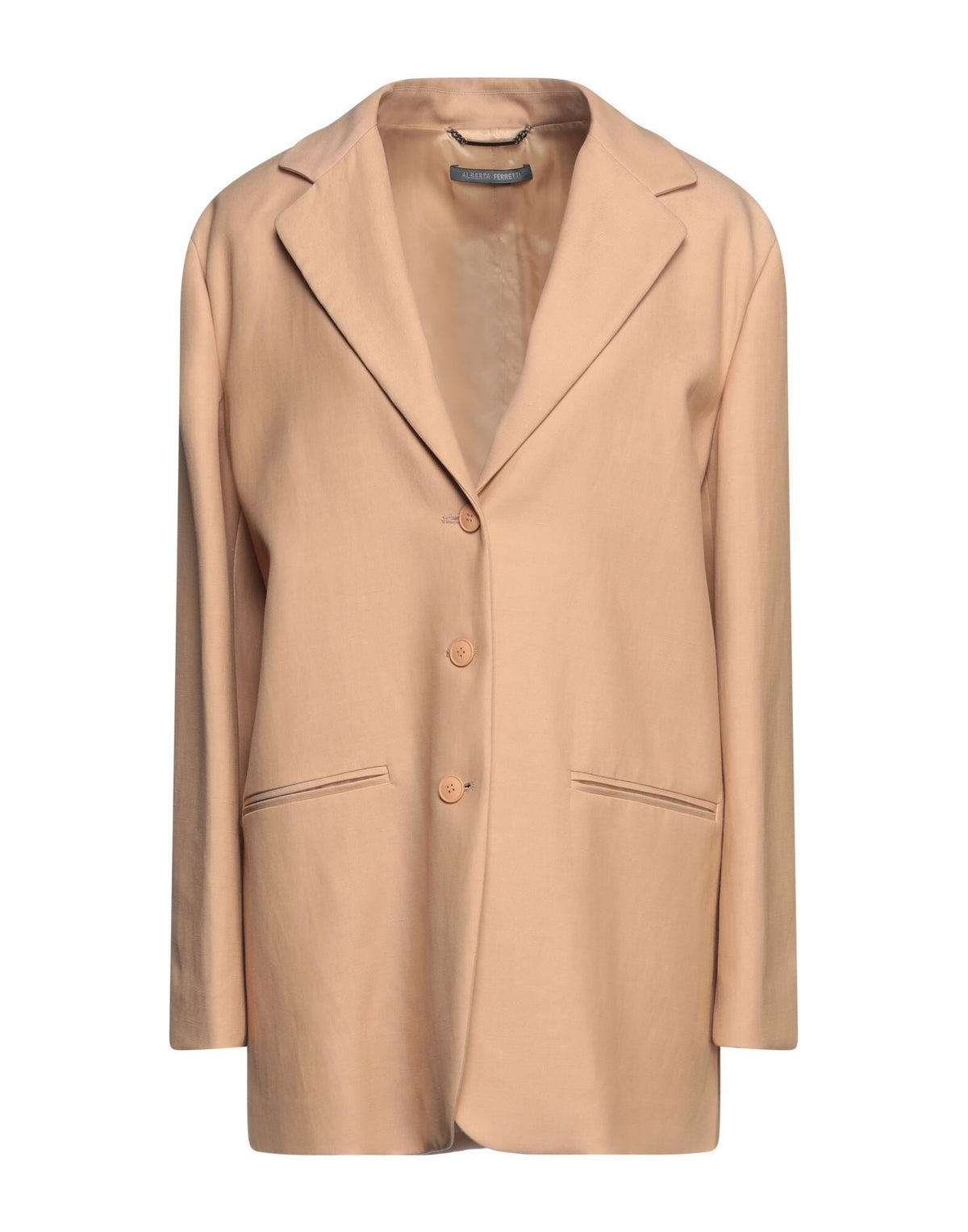Alberta Ferretti Women's Plain Weave Button Blazer