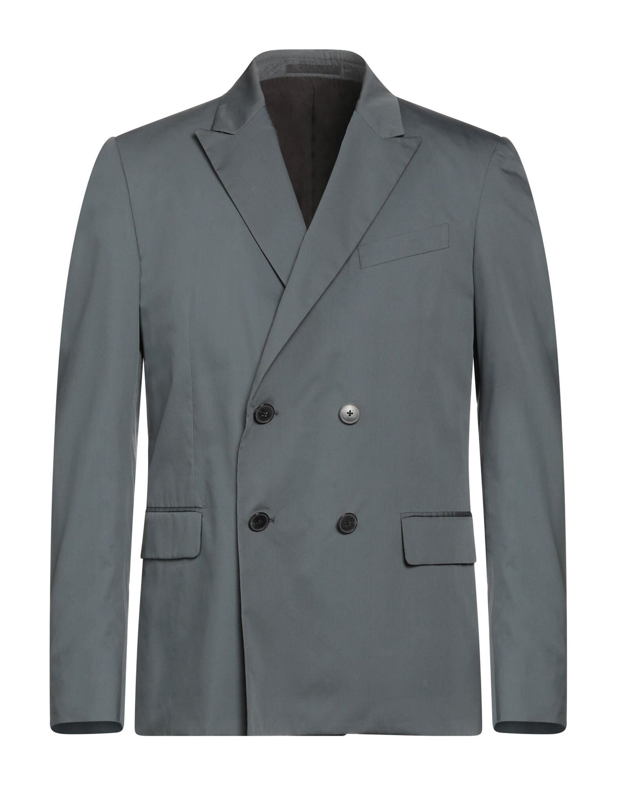 Valentino Garavani Men's Plain Weave Button Blazer