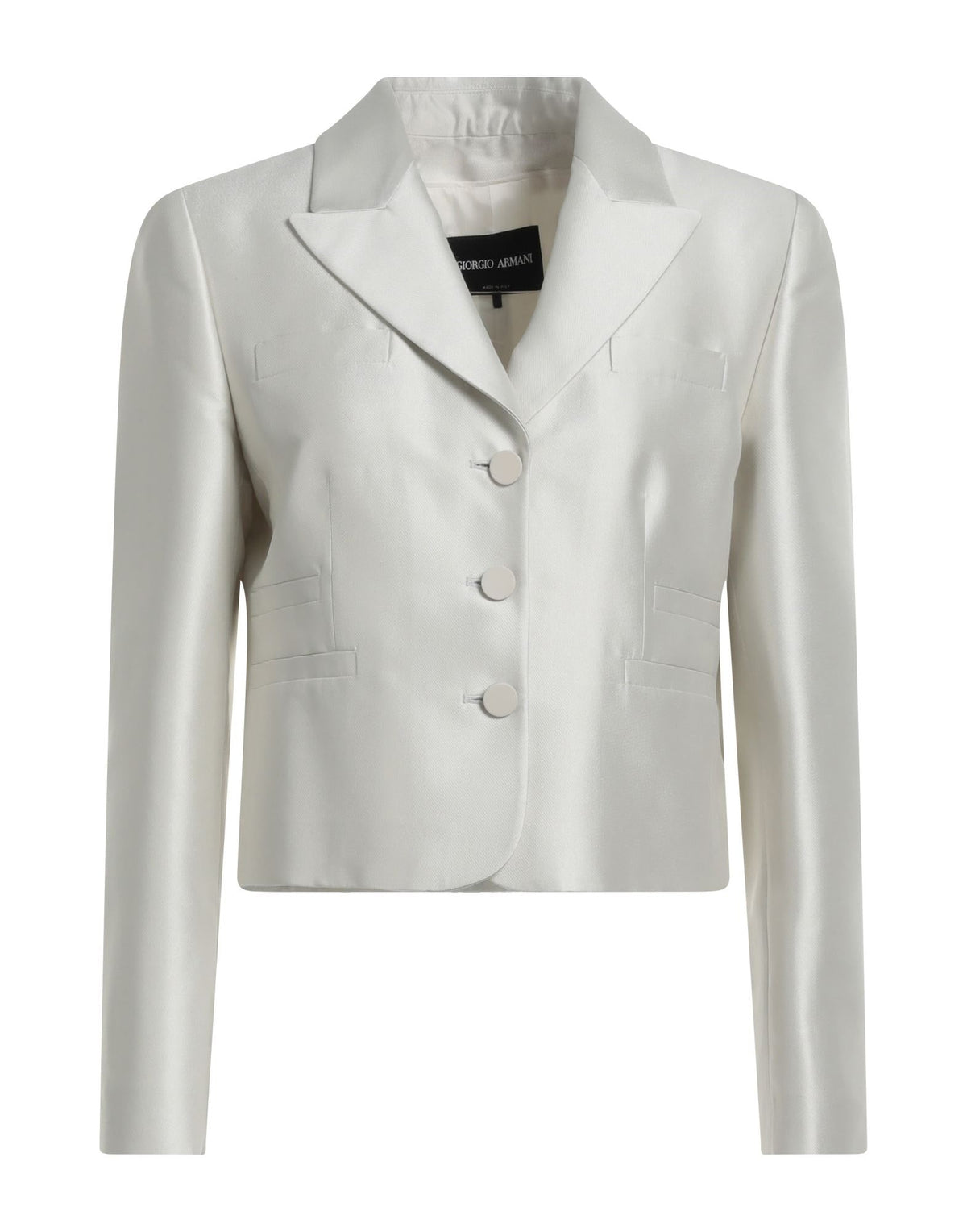 Giorgio Armani Women's Twill Button Blazer