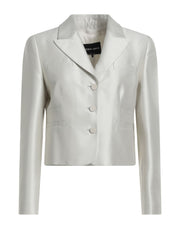 Giorgio Armani Women's Twill Button Blazer