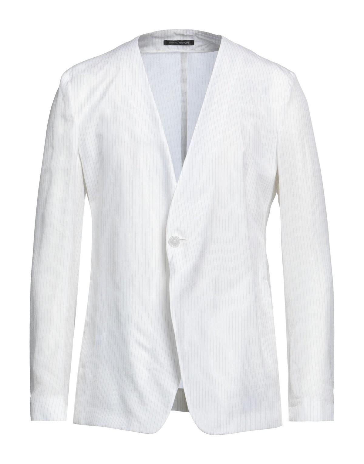Emporio Armani Men's Deep Neck Crepe Blazer