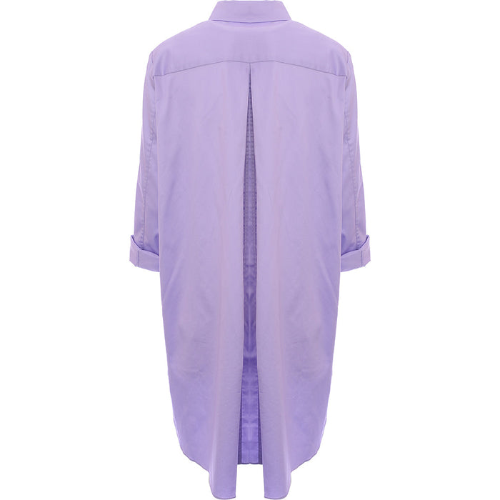 InWear Vex Womens Oversized Cotton Shirt in Lilac