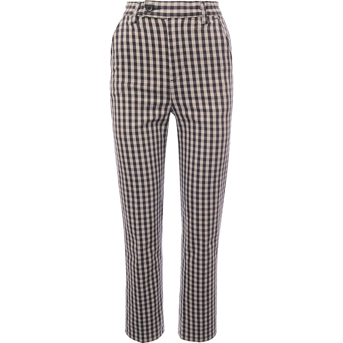 Levi's Womens Straight Leg Trousers in Plaid