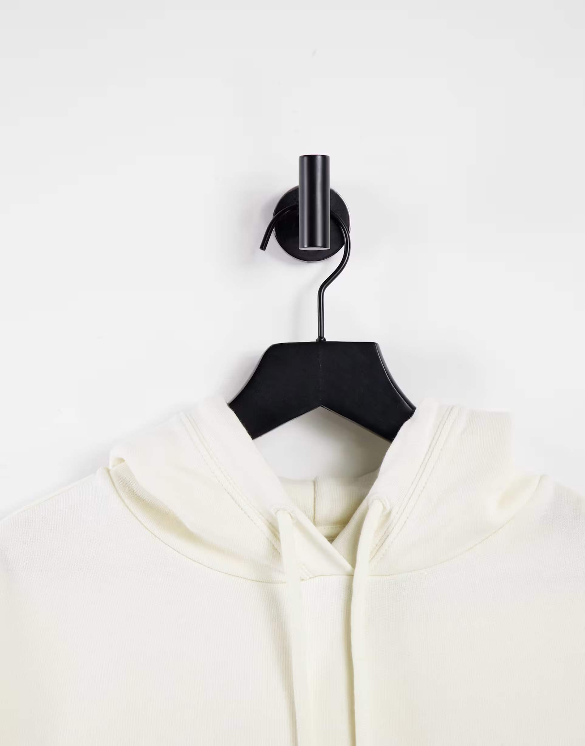 Napapijri Womens Box Cropped Hoodie in Off White