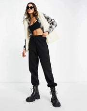 Threadbare Womens Zoe Padded Gilet With Hood in Stone