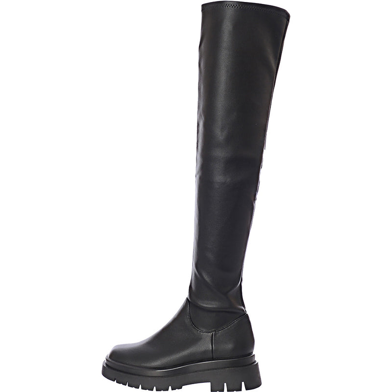 Steve Madden Womens Gibbs Over The Knee Boots In Black