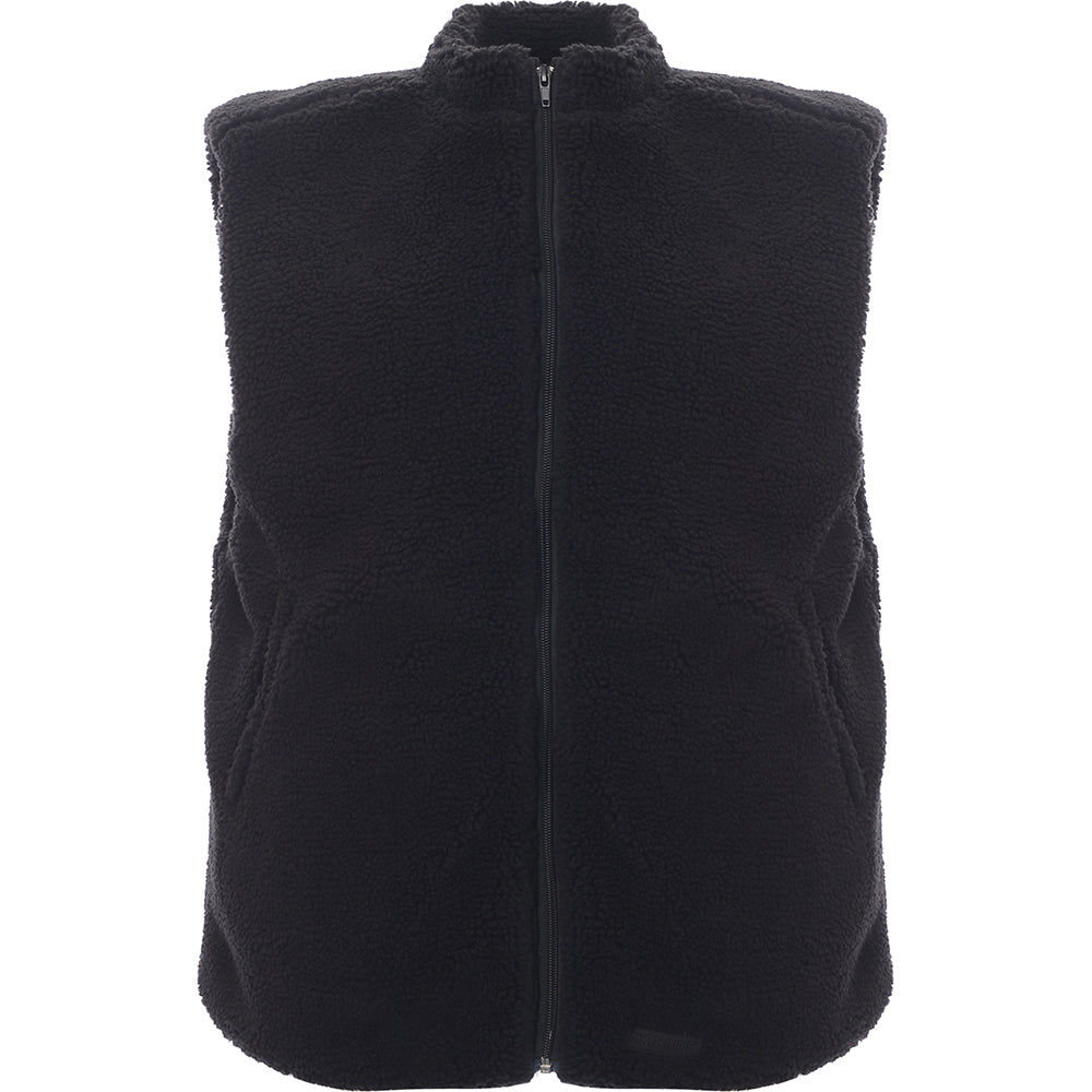 Sixth June Mens Sherpa Gilet in Black