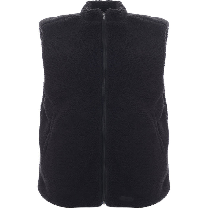 Sixth June Mens Sherpa Gilet in Black