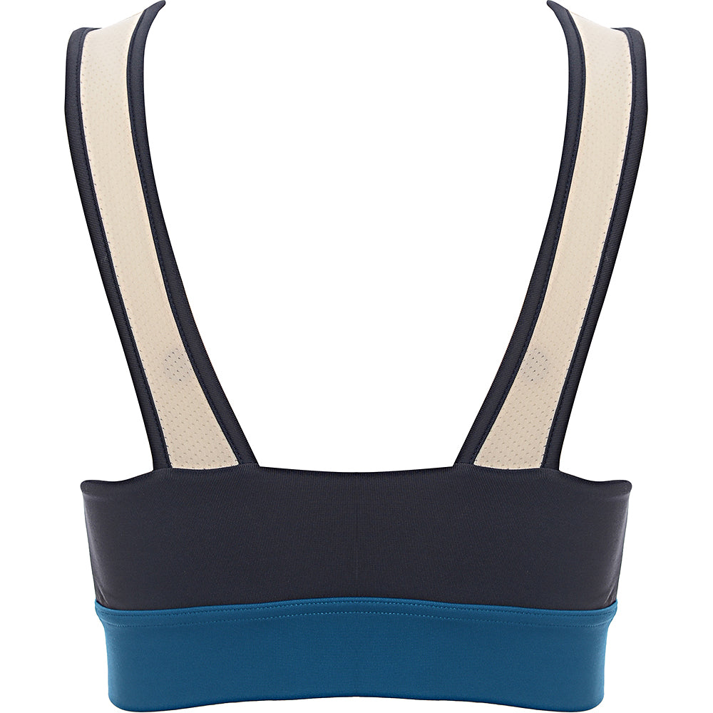 Hummel Womens Sharni Sports Bra in Navy in Blue