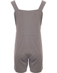 Puma Womens Classics Ribbed Unitard in Grey