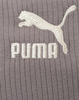 Puma Womens Classics Ribbed Unitard in Grey