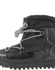 Glamorous Women's Black Short Snow Boots