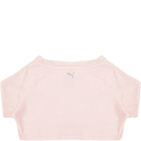 Puma Women's Pink Icons 2.0 Fashion Crew Neck Sweat