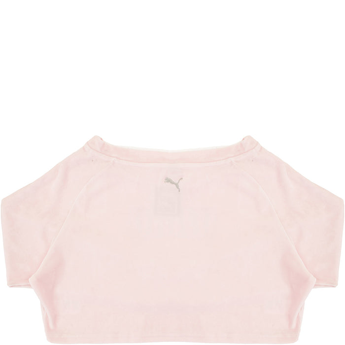 Puma Women's Pink Icons 2.0 Fashion Crew Neck Sweat