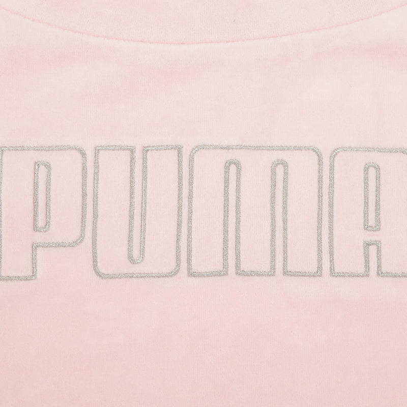 Puma Women's Pink Icons 2.0 Fashion Crew Neck Sweat