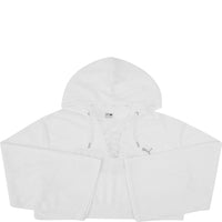 Puma Women's White Icons 2.0 Fashion Hoodie