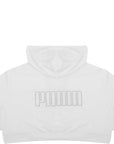 Puma Women's White Icons 2.0 Fashion Hoodie