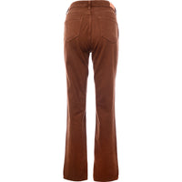 Mango Womens Straight Leg Denim Jeans With Side Split In Brown