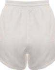 Womens Puma Summer Luxe Satin Shorts in White