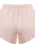 Womens Puma Summer Luxe Satin Shorts in Pink