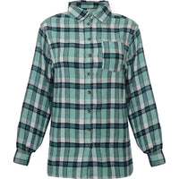 Brave Soul Women's Green Destiny Checked Shirt