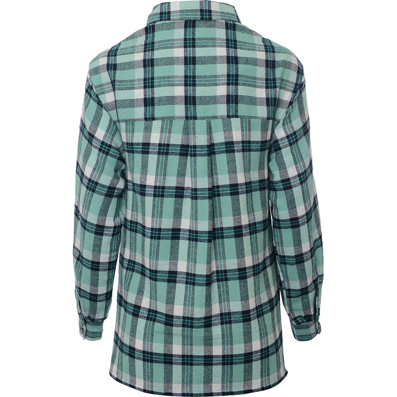 Brave Soul Women's Green Destiny Checked Shirt