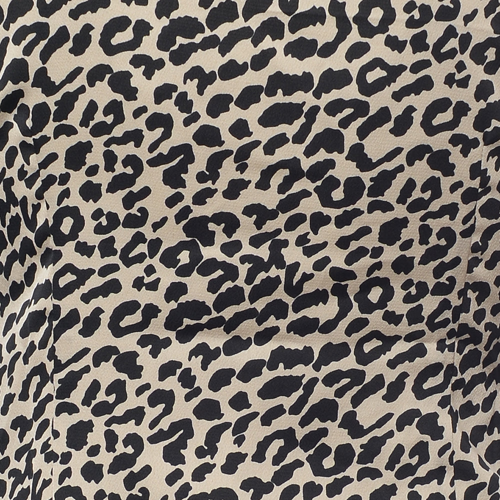 Lipsy Womens Animal Wrap Blouse