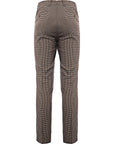 Gianni Feraud Men's Skinny Fit Contrast Check Suit Trousers