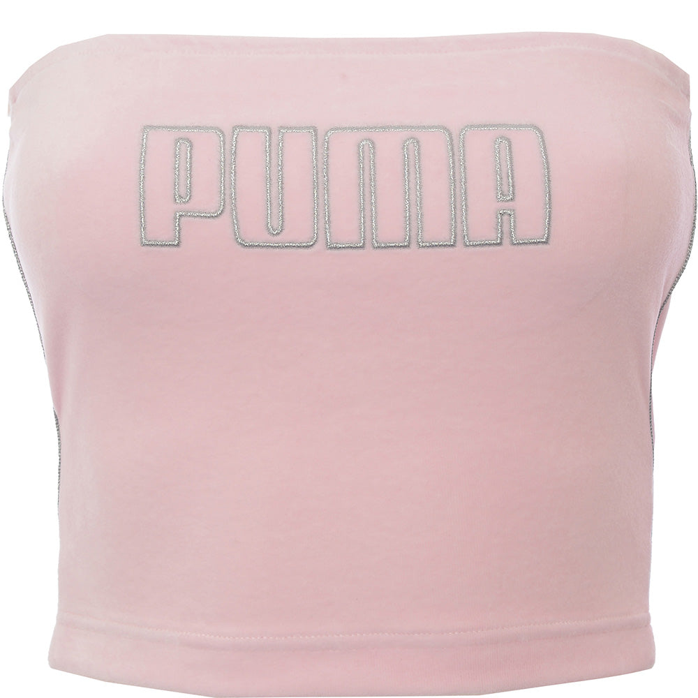 Puma Women's Pink Icons 2.0 Fashion Bandeau