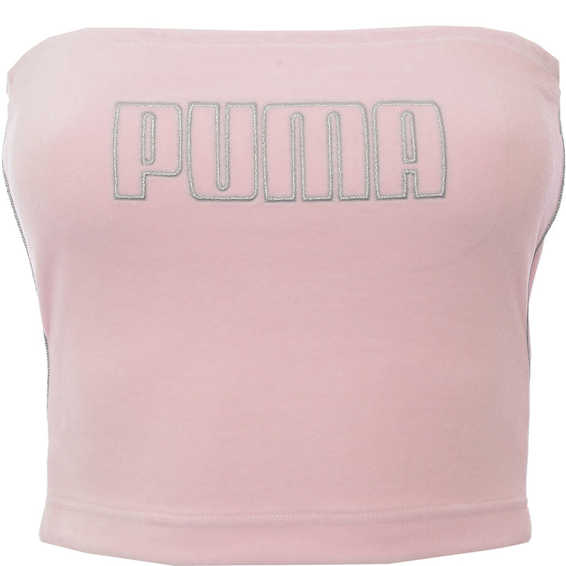 Puma Women's Pink Icons 2.0 Fashion Bandeau