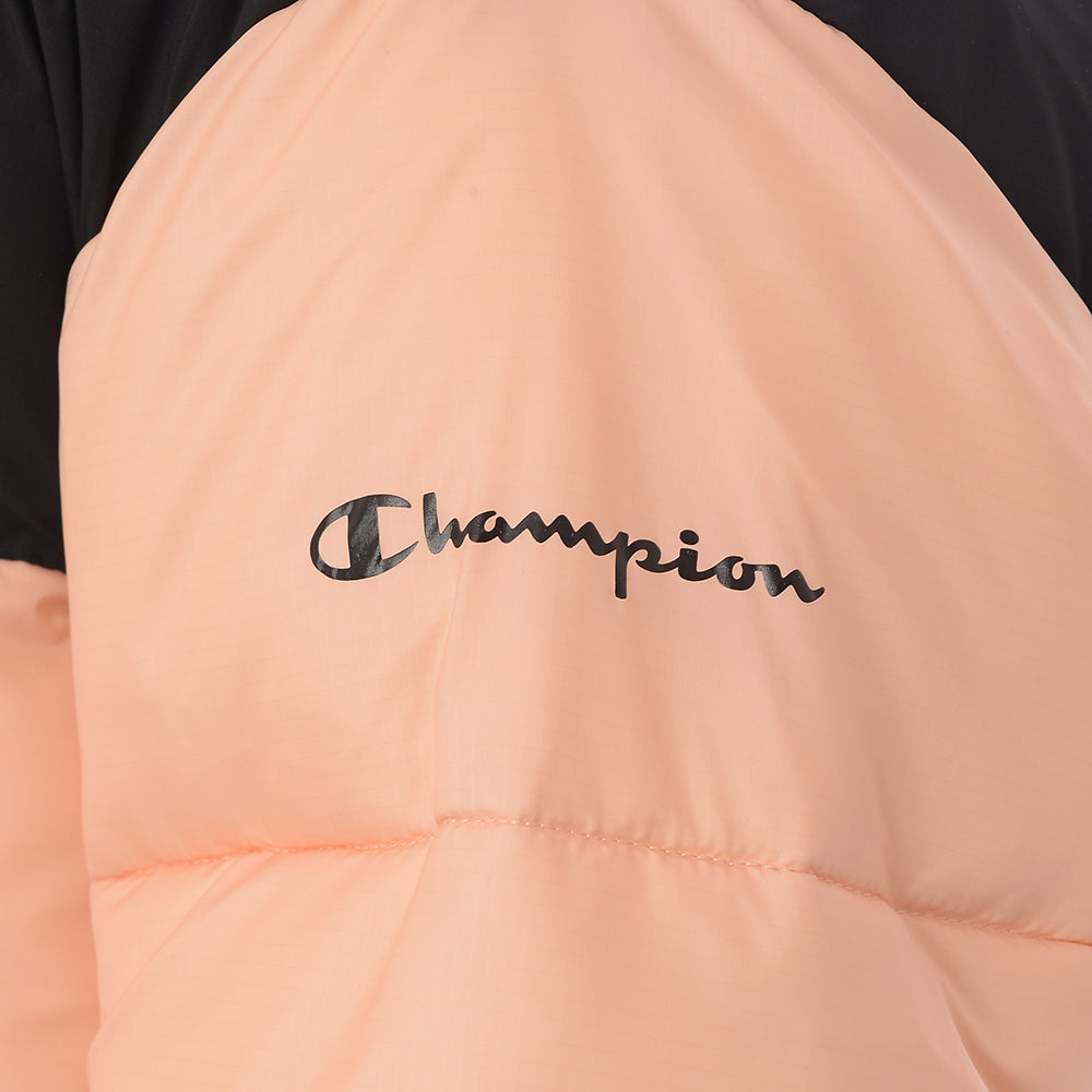 Champion coat pink sale