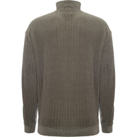 Weekday Mens Grey Elias Velour Sweatshirt