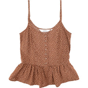 & Other Stories Women's Co-Ord Ditsy Floral Cami In Brown