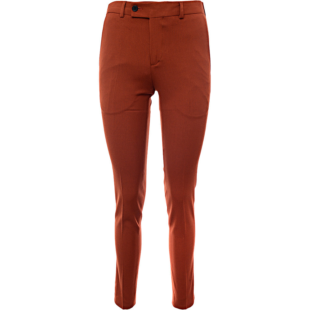 Mens Bolongaro Trevor Brown Super Skinny Suit Trousers