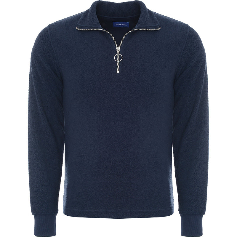 Jack & Jones Mens Originals 1/4 Zip Fleece